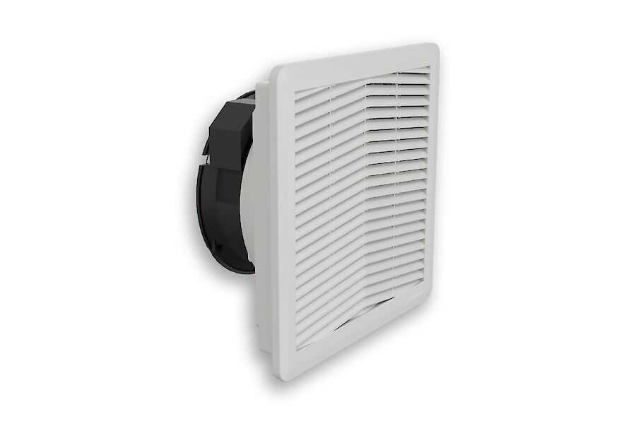 Soliflex filter fan for industrial enclosures
