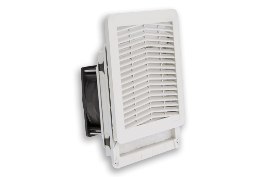 Filter fan, exhaust filter