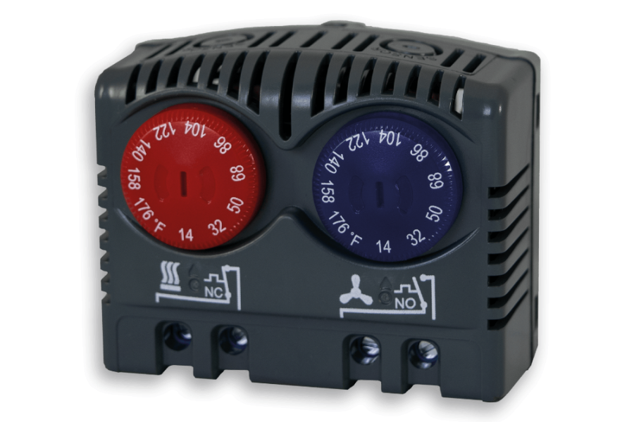 Seifert Systems Doppelthermostat NCNO mit Fahrenheit Skala